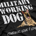 Military Working Dog German Shepherd Lover T-Shirt