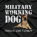 Military Working Dog German Shepherd Lover T-Shirt