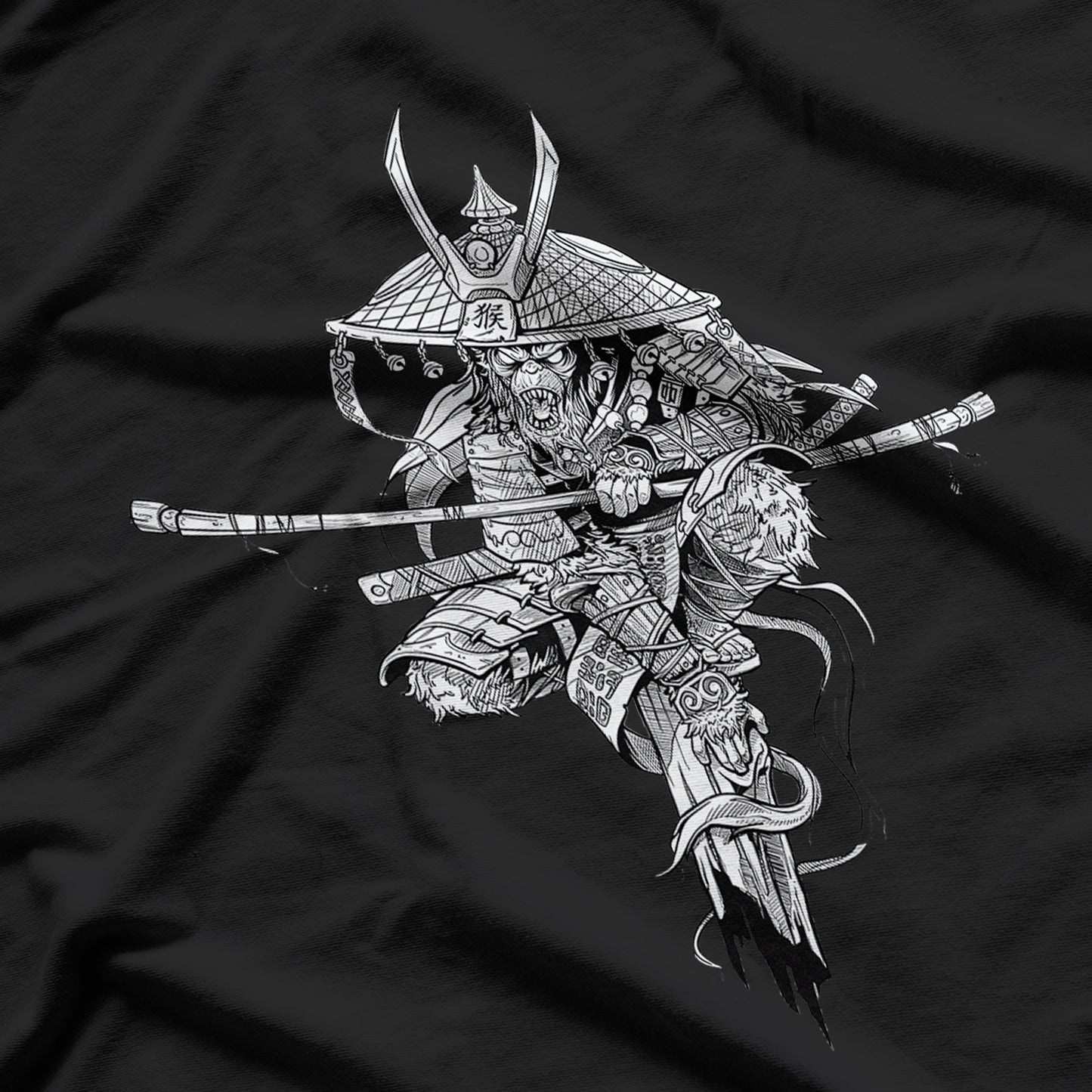 Monkey King in Chinese Armor T-Shirt