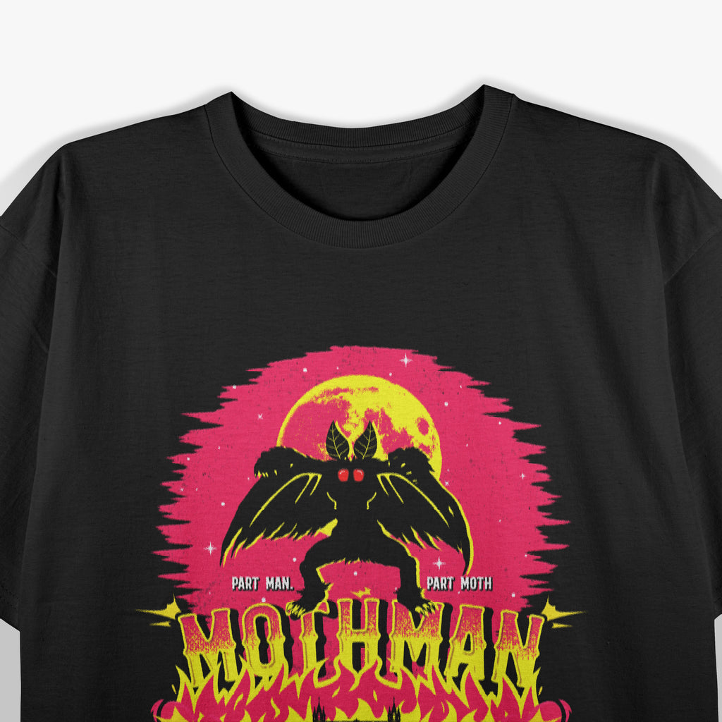 Mothman: Harbinger of Doom – The Mysterious Cryptid of Fear T-Shirt
