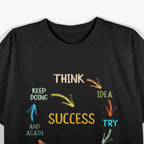 Motivational Quote Motivation Success Inspiration Mindset T-Shirt