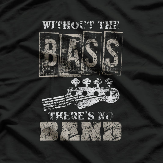 Music Lover Gift Idea Bass Player Bass Guitar T-Shirt