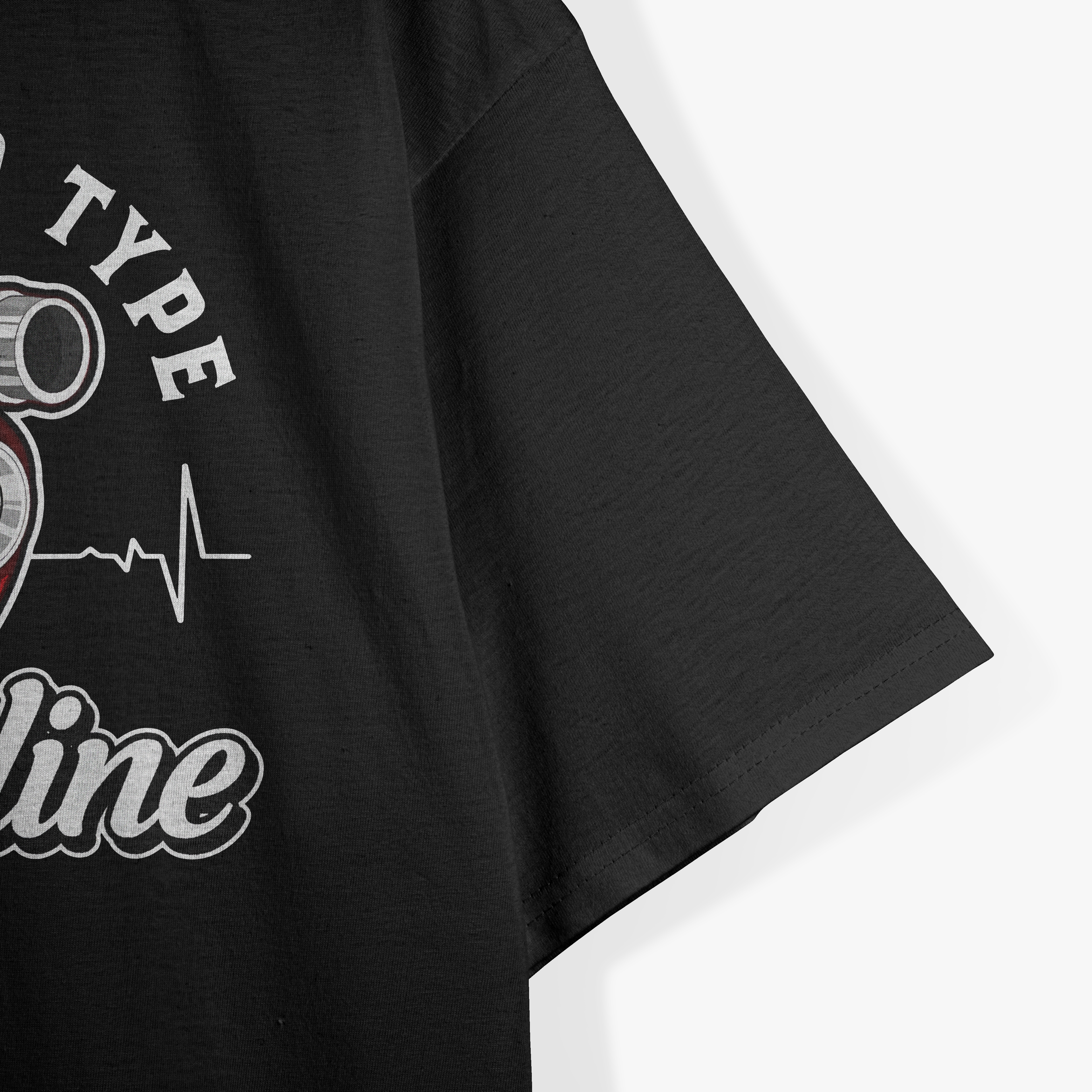 My Blood Type Is Gasoline Heartbeat Mechanic T-Shirt