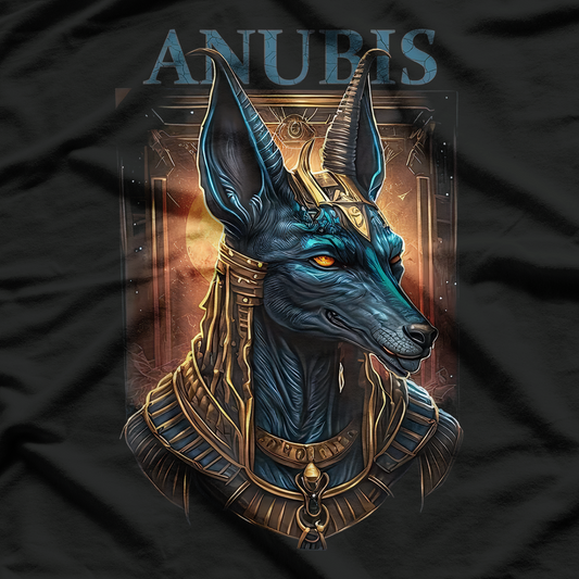 Anubis Ancient Egyptian God of the Afterlife and Protector of Souls T-Shirt