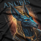 Anubis Ancient Egyptian God of the Afterlife and Protector of Souls T-Shirt