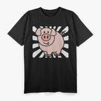 Naughty Pig I Cute Pig T-Shirt
