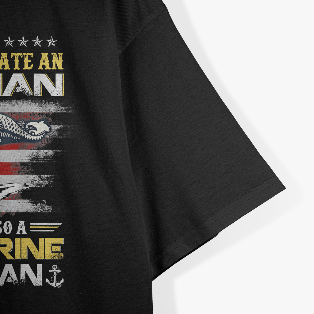 Never Underestimate An Old Man Submarine T-Shirt
