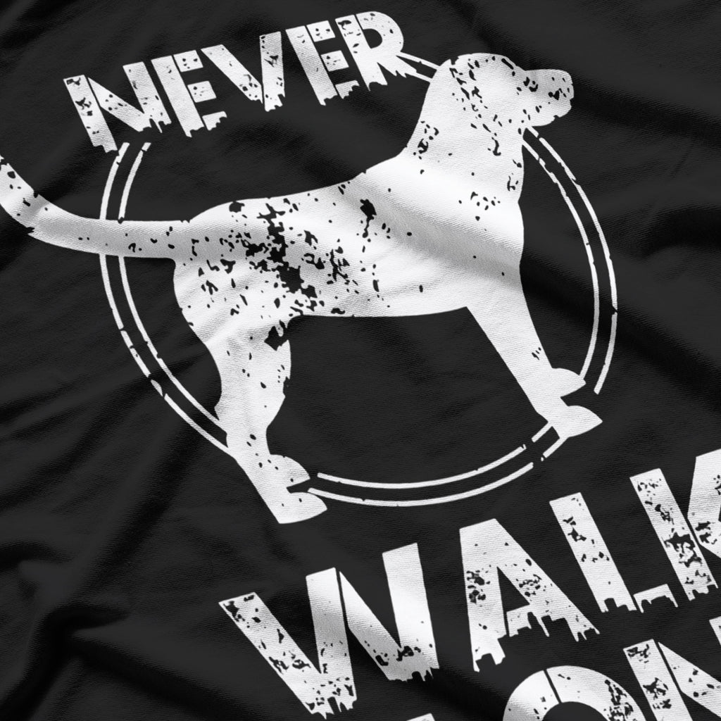 Never Walk Alone Dog Lovers Gift T-Shirt
