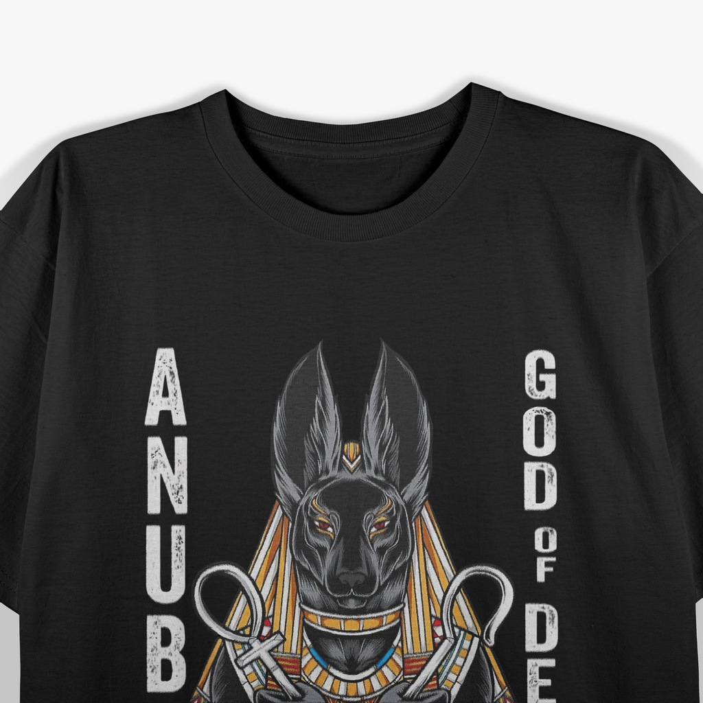 Anubis God Of Death Egyptian Mythology T-Shirt