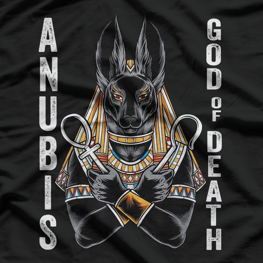 Anubis God Of Death Egyptian Mythology T-Shirt