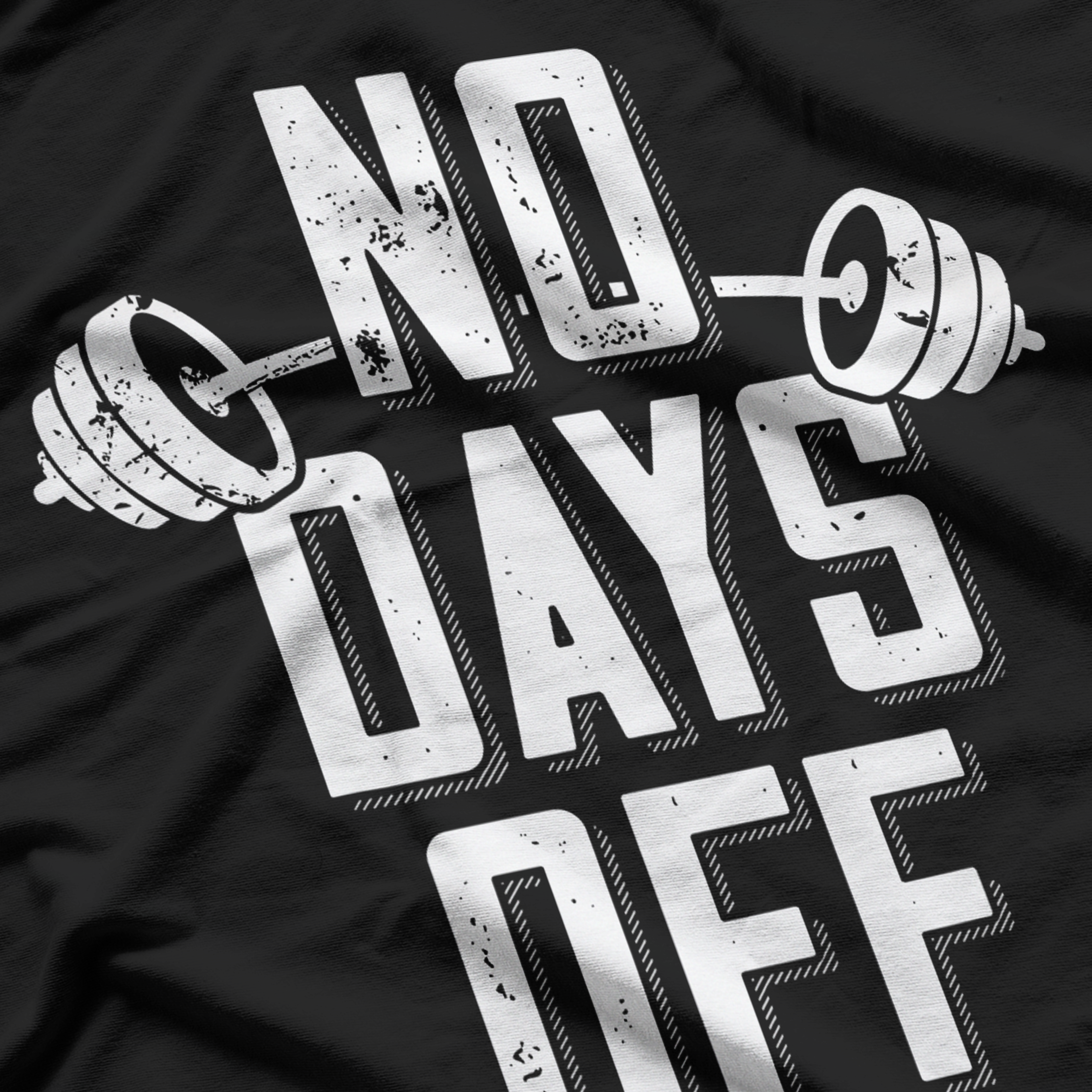 No Days Off Bodybuilder Fitness Enthusiasts Gift T-Shirt