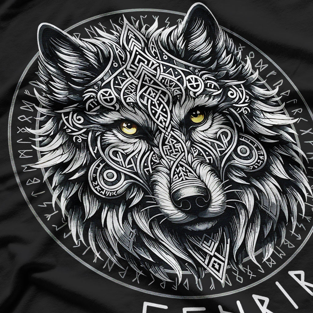 Norse Mythology's Pagan Fenrir's Fury T-Shirt