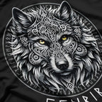 Norse Mythology's Pagan Fenrir's Fury T-Shirt