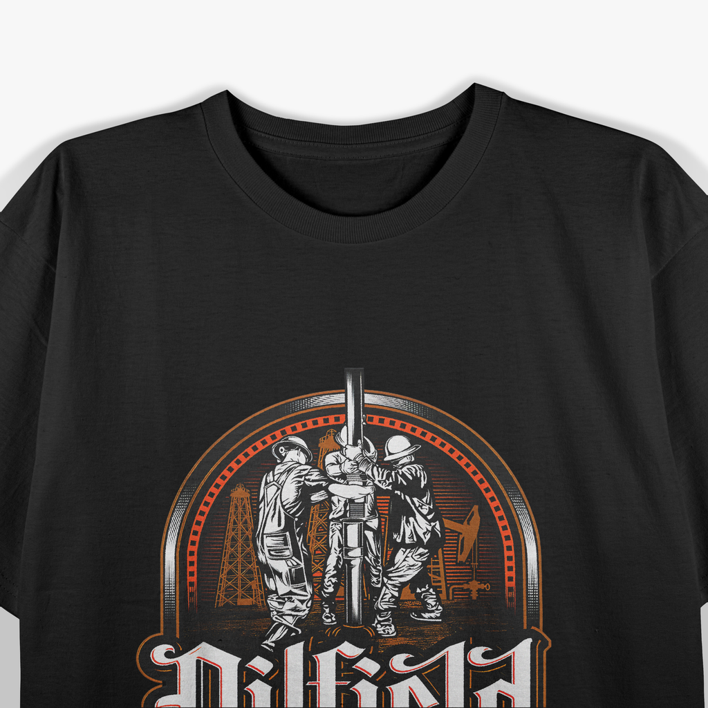 Oilfield Patriot Strong, Proud, and Fueled by American Grit T-Shirt