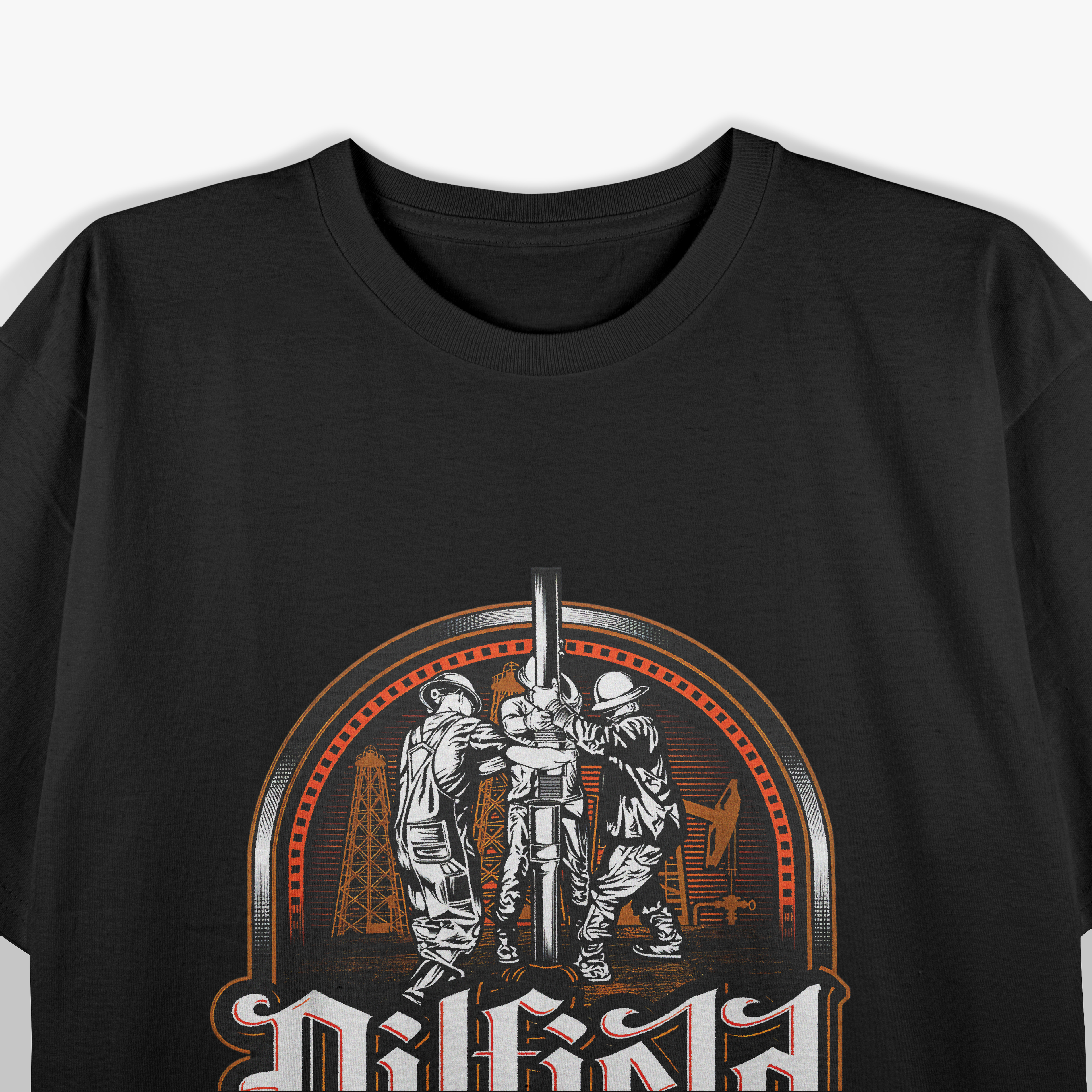 Oilfield Patriot Strong, Proud, and Fueled by American Grit T-Shirt