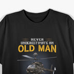 Old man Who Flew in OH-58 T-Shirt