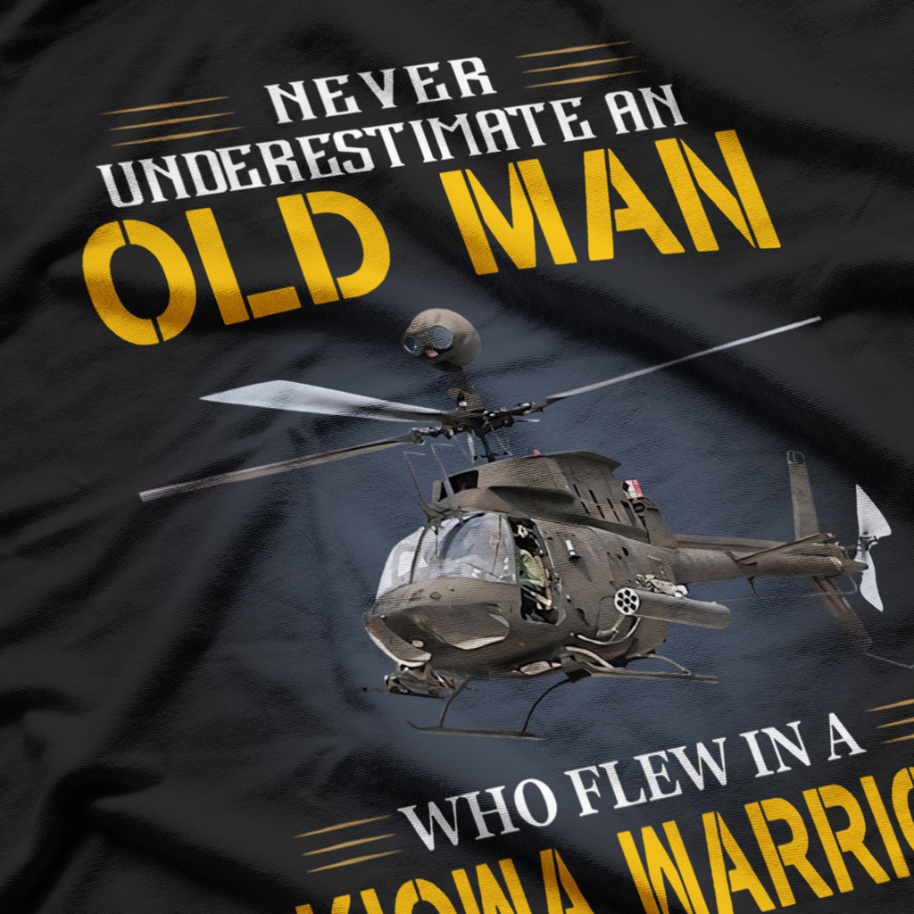 Old man Who Flew in OH-58 T-Shirt