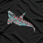 Pacific Northwest Orca Whale Native American Haida Tribal T-Shirt