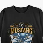 P-51 Mustang Fighter Airplane T-Shirt