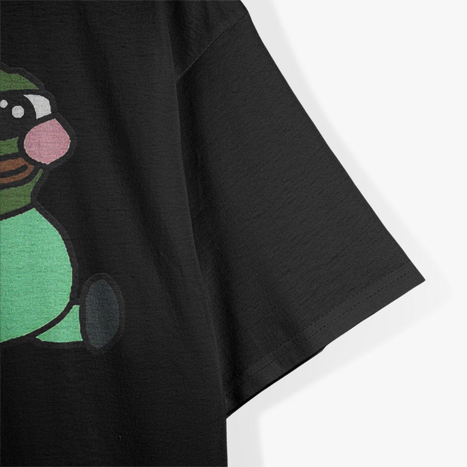 Pepe the Frog Meme – Cute Blush Face Graphic T-Shirt