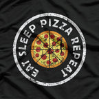 Funny Pizza Lover Eat Sleep Pizza Repeat Get A Slice Foodie T-Shirt