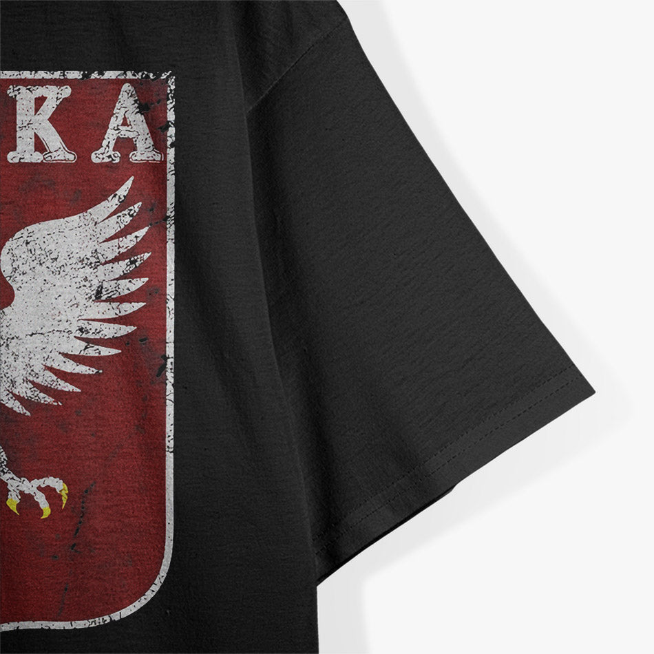 Polska Eagle – Classic Polish Crest Heritage Graphic T-Shirt