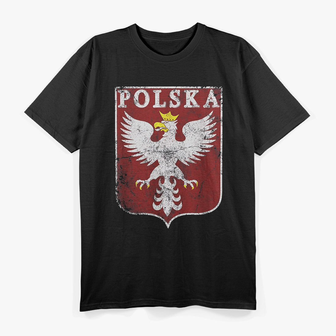 Polska Eagle – Classic Polish Crest Heritage Graphic T-Shirt