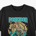 Poseidon God Of Sea Ancient Greek Mythology Greece T-Shirt