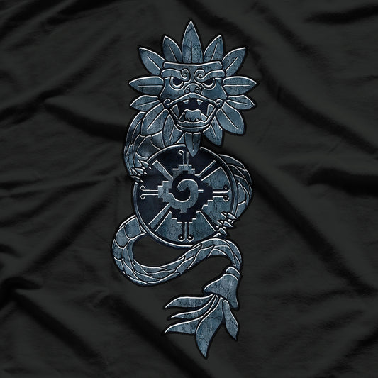 Quetzalcoatl Aztec God Ancient Majesty T-Shirt