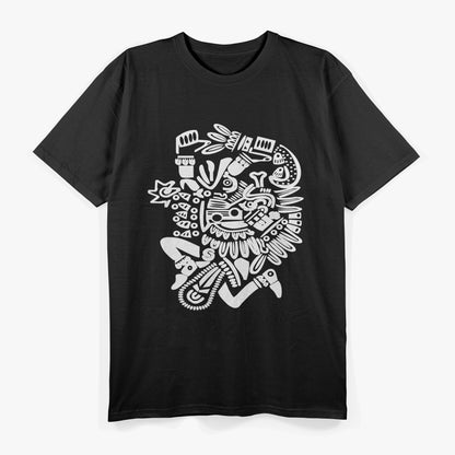 Quetzalcoatl Aztec Serpent God T-Shirt