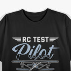 RC Test Pilot Model Airplane Pilot Model Flight RC Airplane T-Shirt
