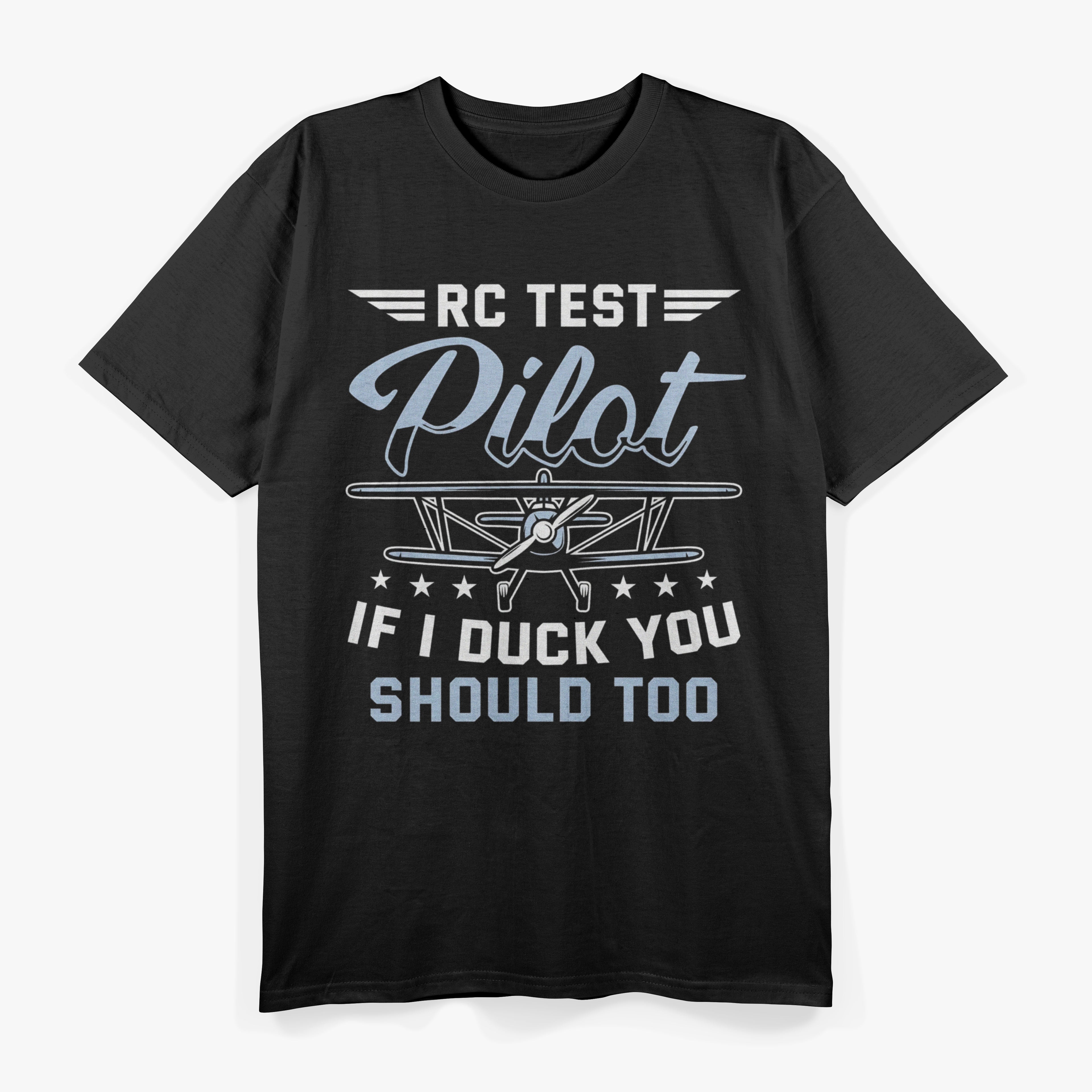 RC Test Pilot Model Airplane Pilot Model Flight RC Airplane T-Shirt