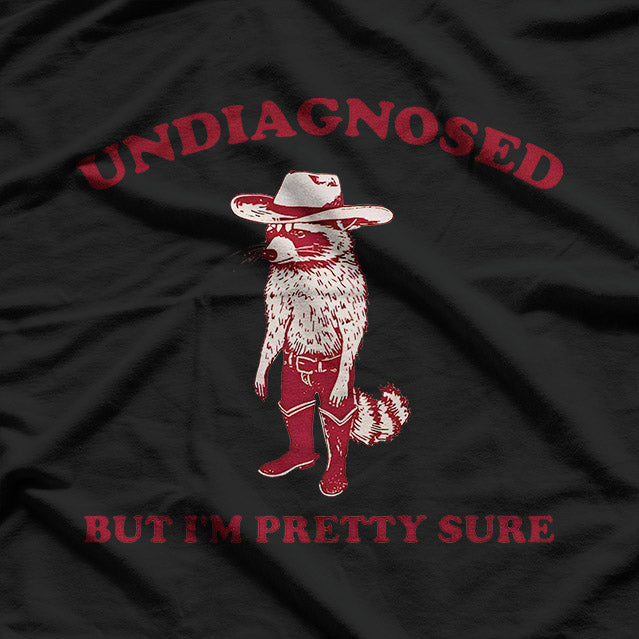 Undiagnosed But Pretty Sure – Funny Retro Vintage T-Shirt