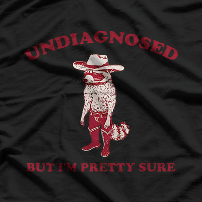 Undiagnosed But Pretty Sure – Funny Retro Vintage T-Shirt