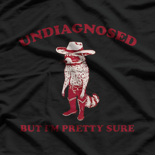 Undiagnosed But Pretty Sure – Funny Retro Vintage T-Shirt