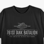 Historic 761st Tank Battalion WWII Retro Army Graphic T-Shirt