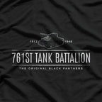 Historic 761st Tank Battalion WWII Retro Army Graphic T-Shirt