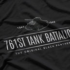 Historic 761st Tank Battalion WWII Retro Army Graphic T-Shirt