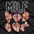 Man I Love Feet – Comical Humor Gag Gift Retro T-Shirt