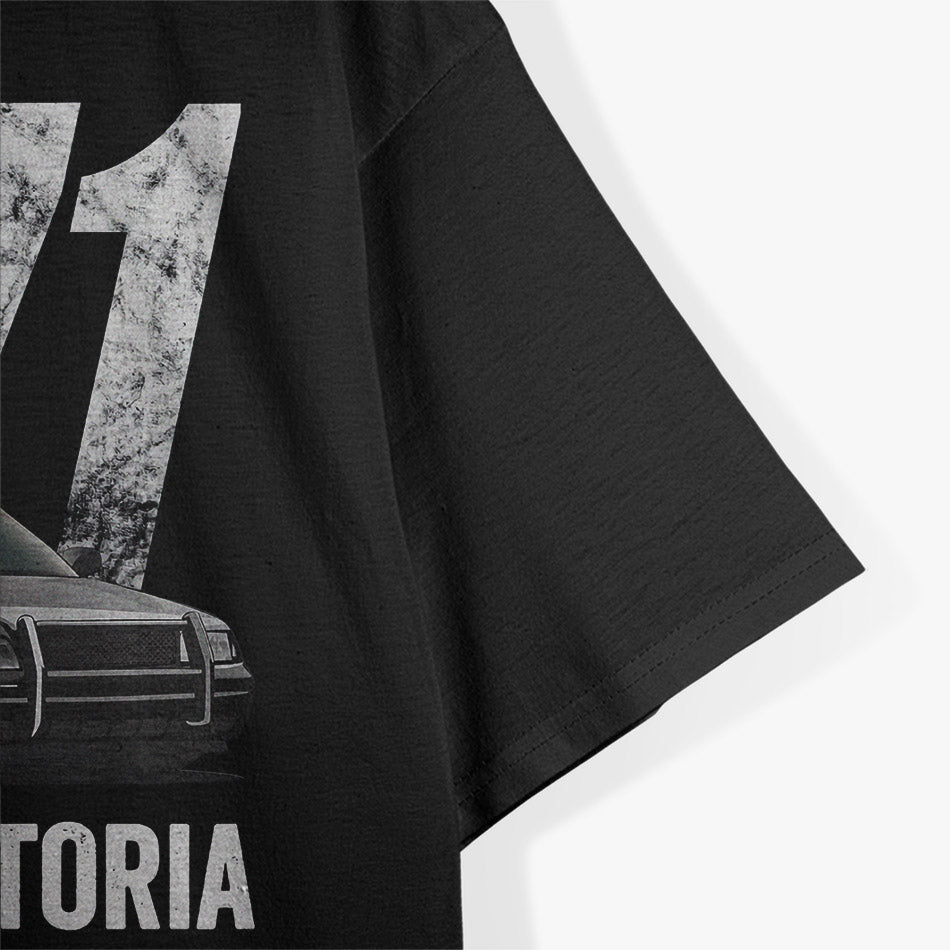 Classic Police Cruiser P71 – Car Lover Graphic T-Shirt
