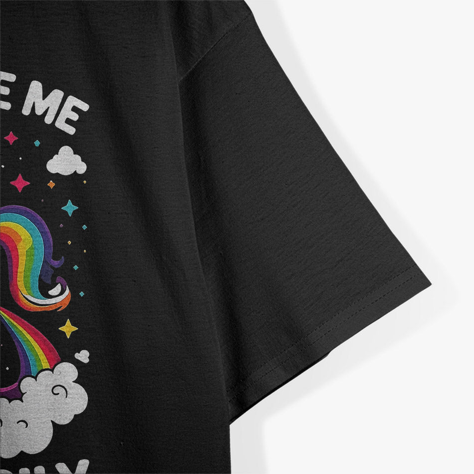 Don’t Scare Me I Fart Easily – Funny Unicorn Humor T-Shirt
