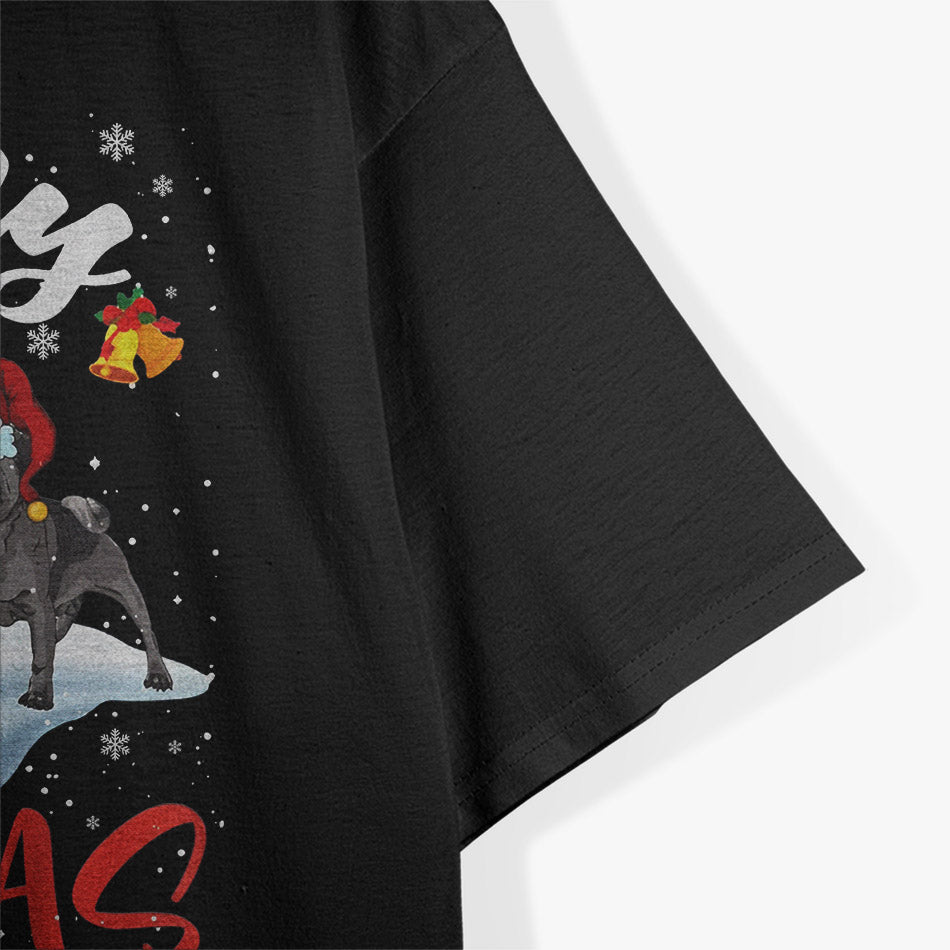 Merry Pugmas – Funny Santa Dog Christmas Holiday T-Shirt