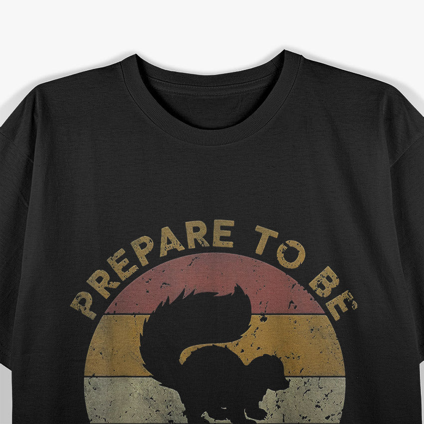 Prepare To Be Skunked – Vintage Cribbage Lovers Game T-Shirt