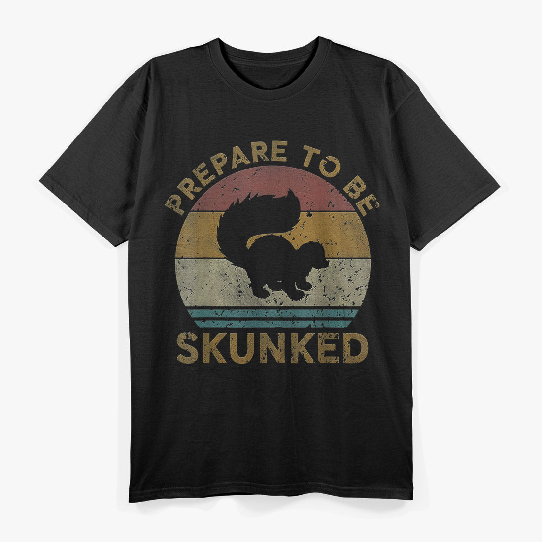Prepare To Be Skunked – Vintage Cribbage Lovers Game T-Shirt