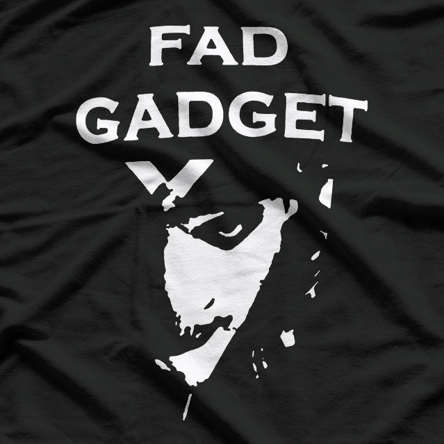 Retro Synth Scene Graphic – British Music Icon Style T-Shirt