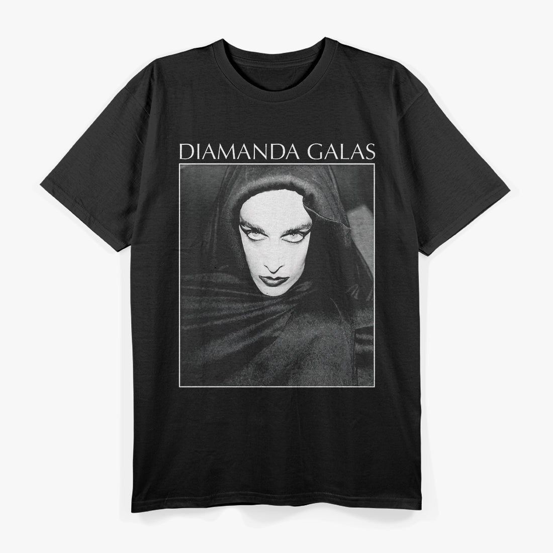 Avant-Garde Portrait Graphic – Diamanda Galás Inspired Retro Art T-Shirt
