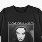 Avant-Garde Portrait Graphic – Diamanda Galás Inspired Retro Art T-Shirt
