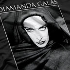 Avant-Garde Portrait Graphic – Diamanda Galás Inspired Retro Art T-Shirt
