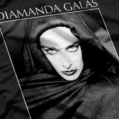 Avant-Garde Portrait Graphic – Diamanda Galás Inspired Retro Art T-Shirt