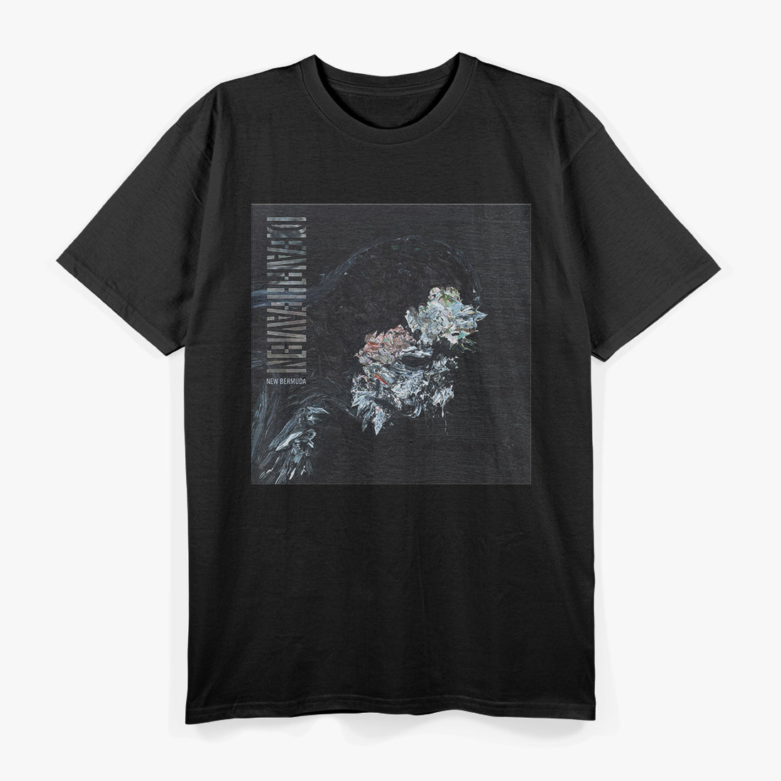 Atmospheric Blackgaze Dreamscape – Bermuda Era Retro Art T-Shirt